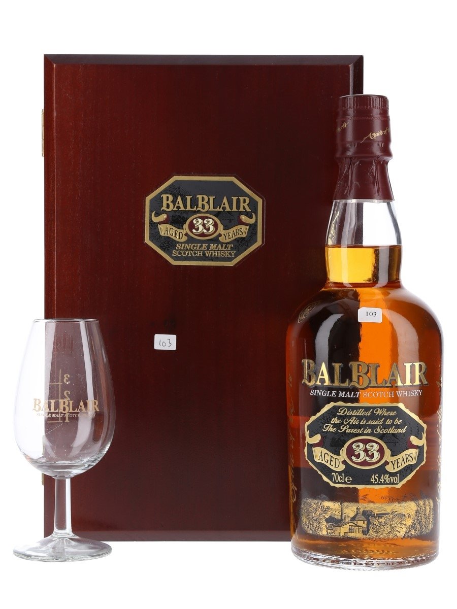Balblair 33 Year Old Bottled 2000 - Miniature Not Included 70cl / 45.4%