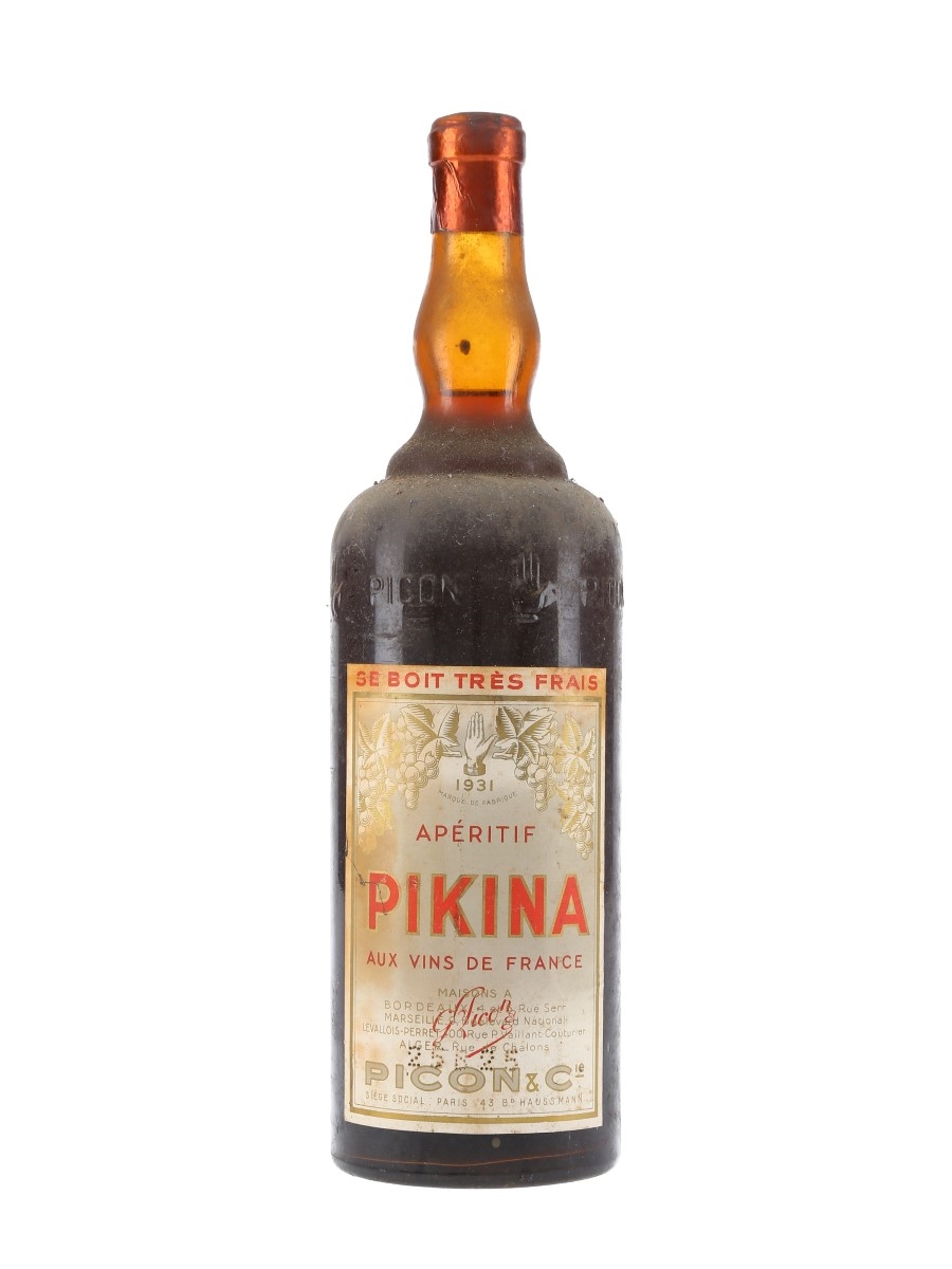Picon Pikina Bottled 1940s 75cl