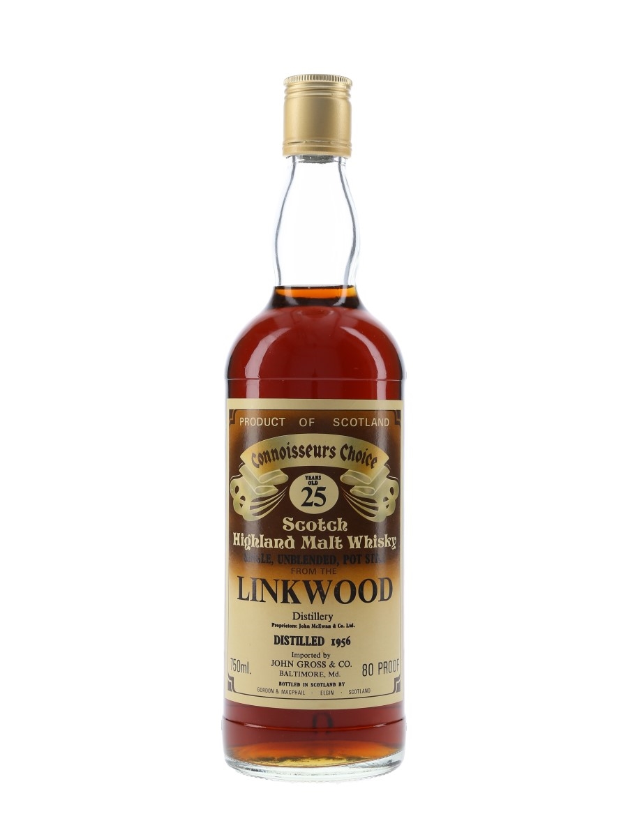 Linkwood 1956 25 Year Old - Connoisseurs Choice 75cl / 40%