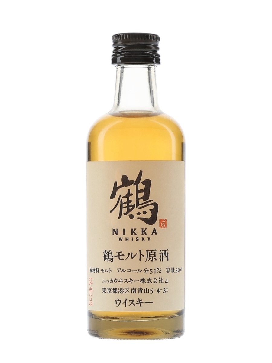 Nikka Tsuru Malt Bottled 1990s 5cl / 51%
