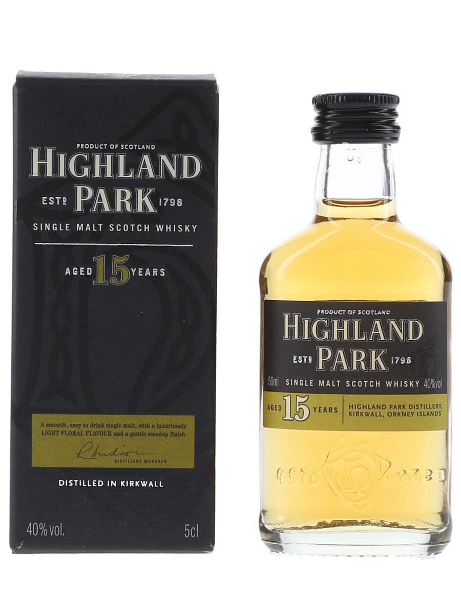 Highland Park 15 Year Old  5cl / 40%