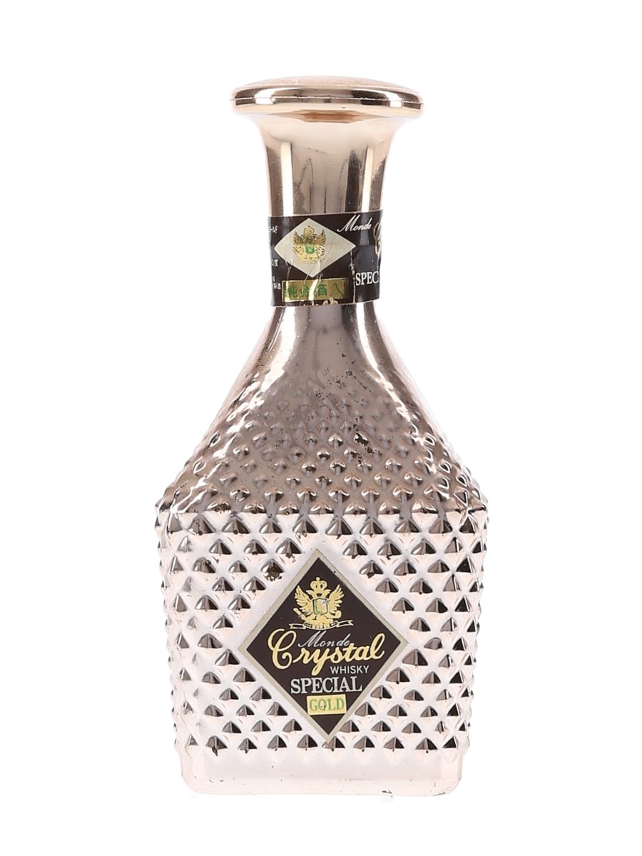 Monde Crystal Special Whisky Bottled 1970s - Monde Shuzou 10cl / 40%