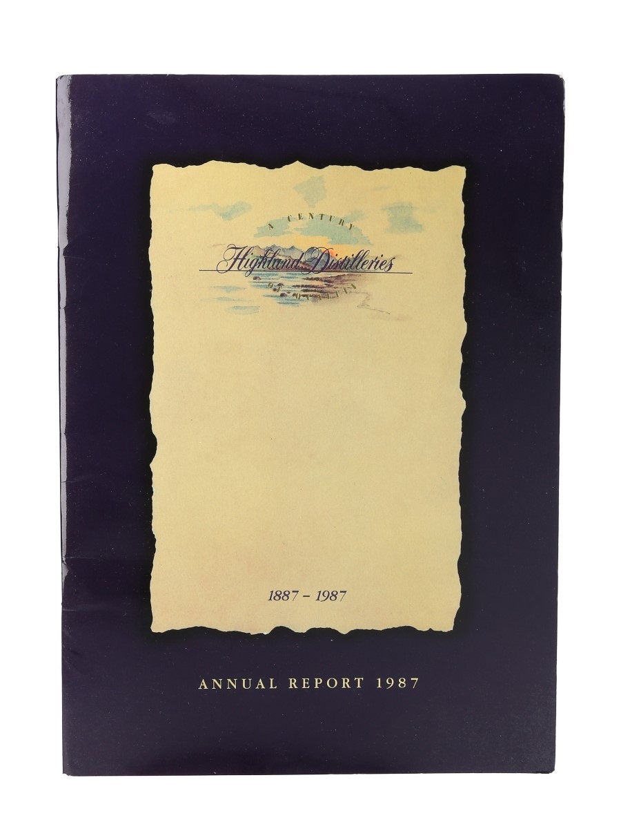 Highland Distilleries Annual Report 1987 1887-1987 