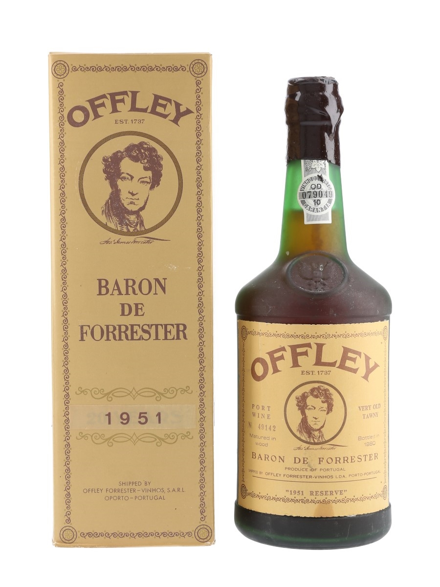Offley 1951 Reserve Colheita Port Bottled 1980 75cl
