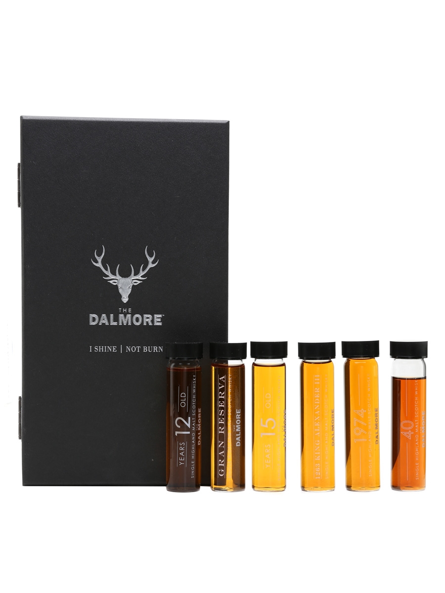 Dalmore - I Shine, Not Burn The 12, Gran Reserva, The 15, King Alexander III, The 1974, The 40 6 x 3cl