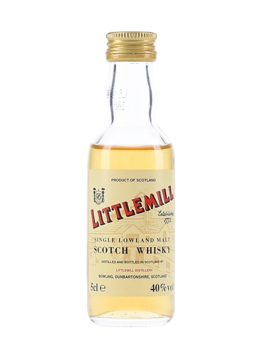 Littlemill Bottled 1980s-1990s 5cl / 40%