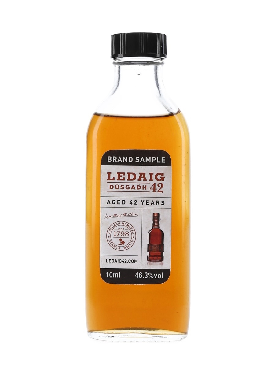 Ledaig Dusgadh 42 Year Old Brand Sample 10cl / 46.3%