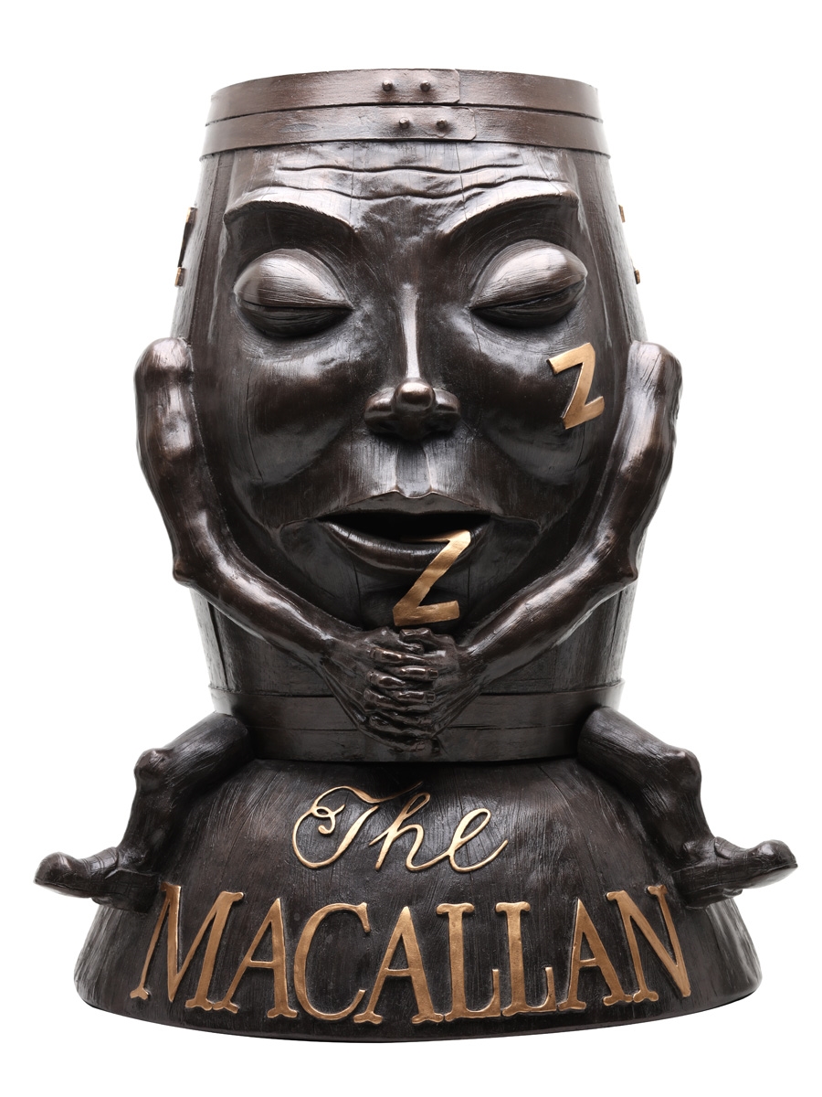 Macallan Bottle Display Unit Limited Edition Cask Number 107 