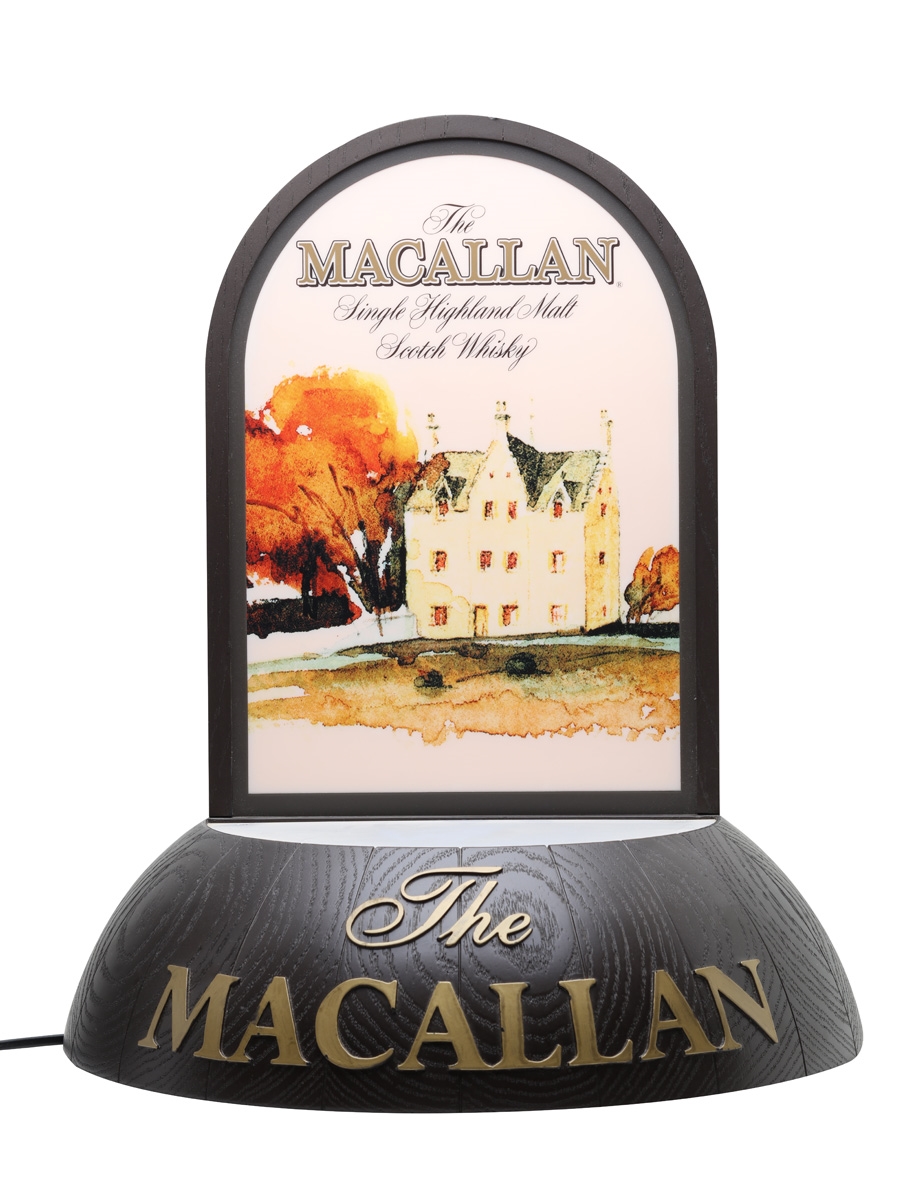 Macallan Light Up Display Easter Elchies House 