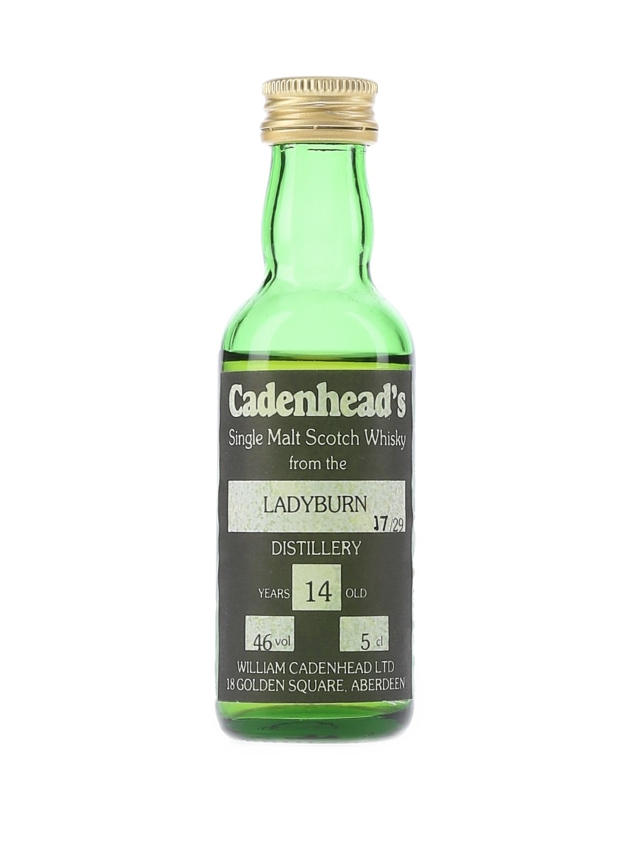 Ladyburn 14 Year Old Bottled 1980s - Cadenhead's Chess Set 5cl / 46%