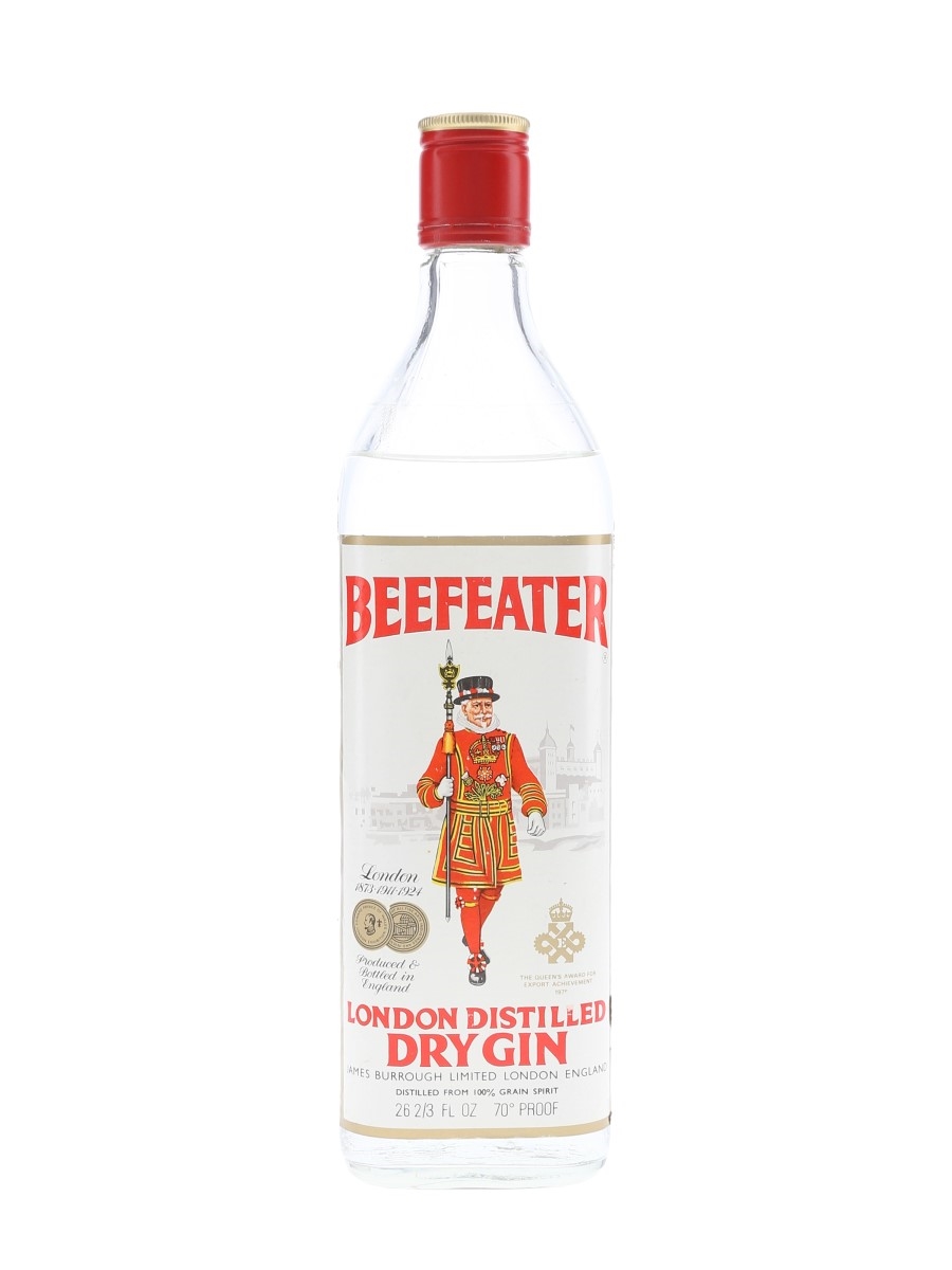 Beefeater London Dry Gin Bottled 1970s 75.7cl / 40%
