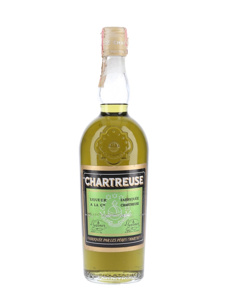 Chartreuse Green 'El Gruno' Bottled 1960s - Schieffelin & Co. 70cl / 55%