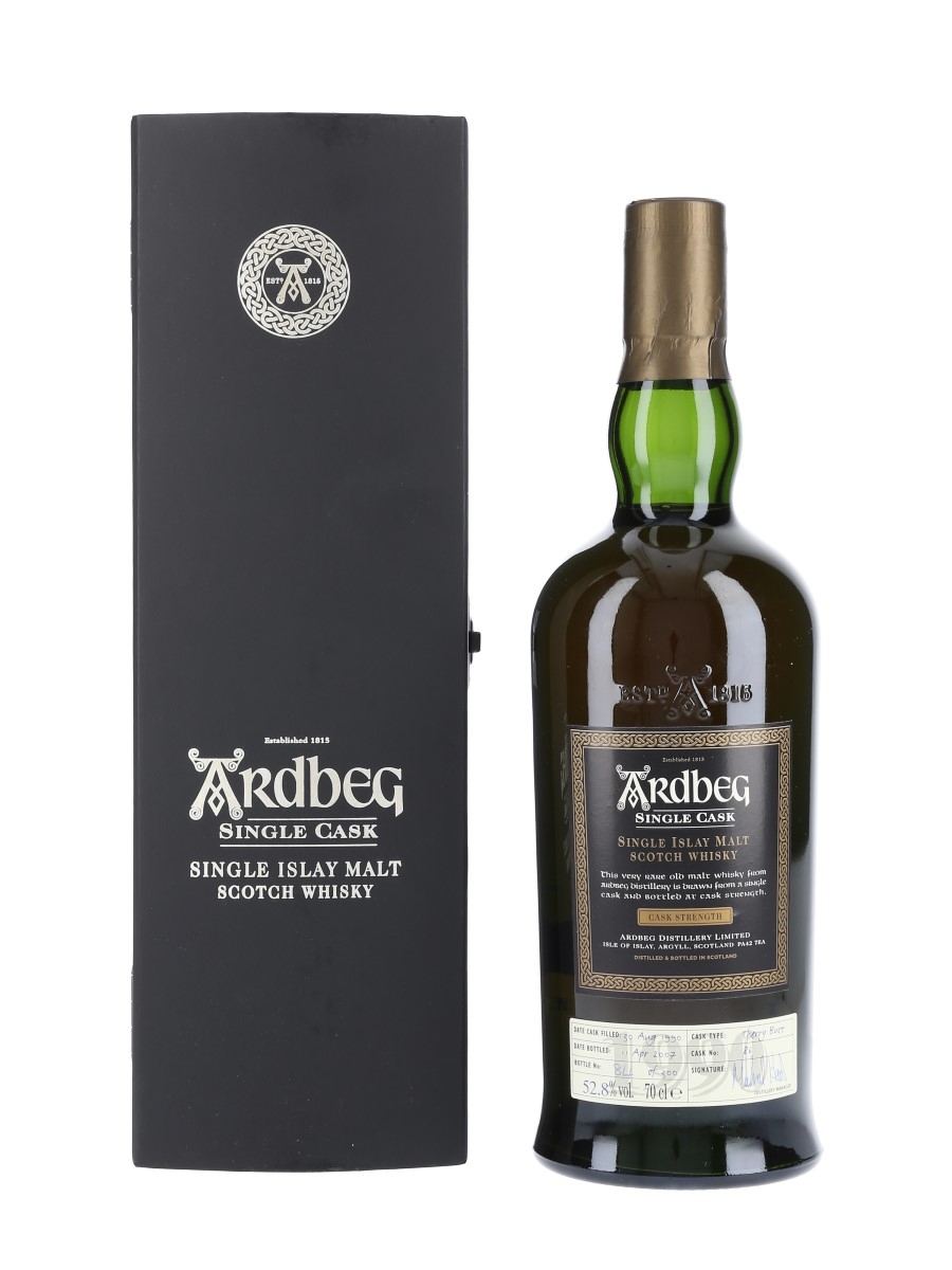 Ardbeg 1990 Cask #86 Bottled 2007 70cl / 52.8%