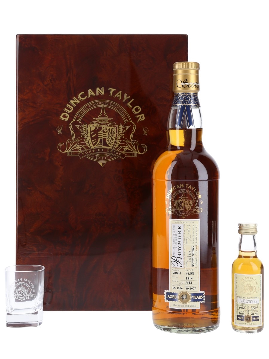 Bowmore 1966 41 Year Old - Duncan Taylor 70cl & 5cl / 44.5%