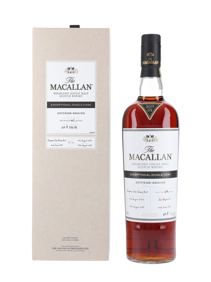 Macallan 2003 Exceptional Single Cask 03 75cl / 60.8%