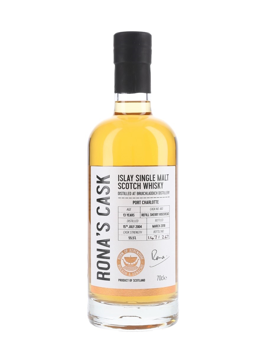 Port Charlotte 2004 Rona's Cask Bottled 2018 - The Islay Boys 70cl / 55.5%