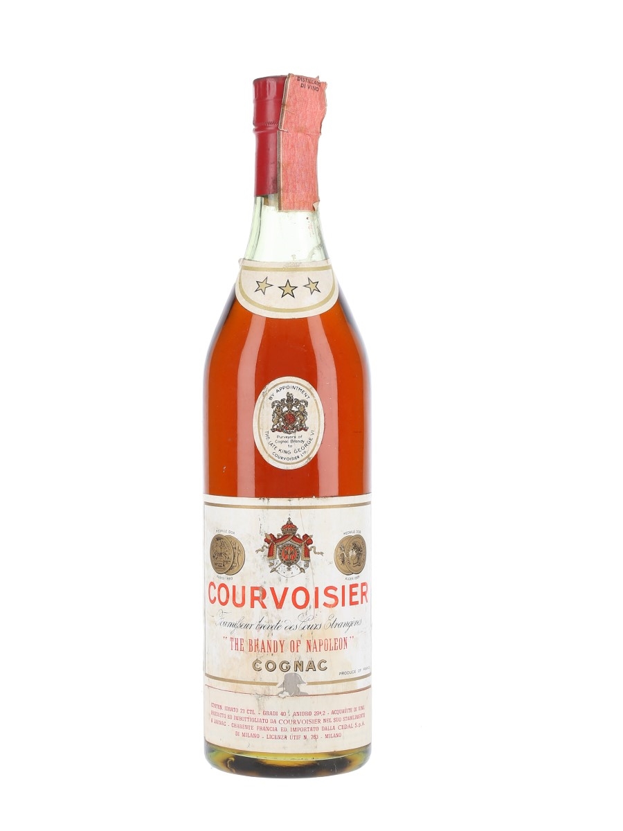 Courvoisier 3 Star Bottled 1950s-1960s 73cl / 40%