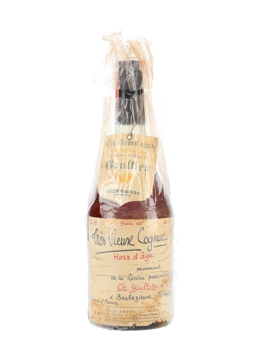 Charles Gaultier Hors D'Age Bottled 1960s-1970s 73cl / 40%