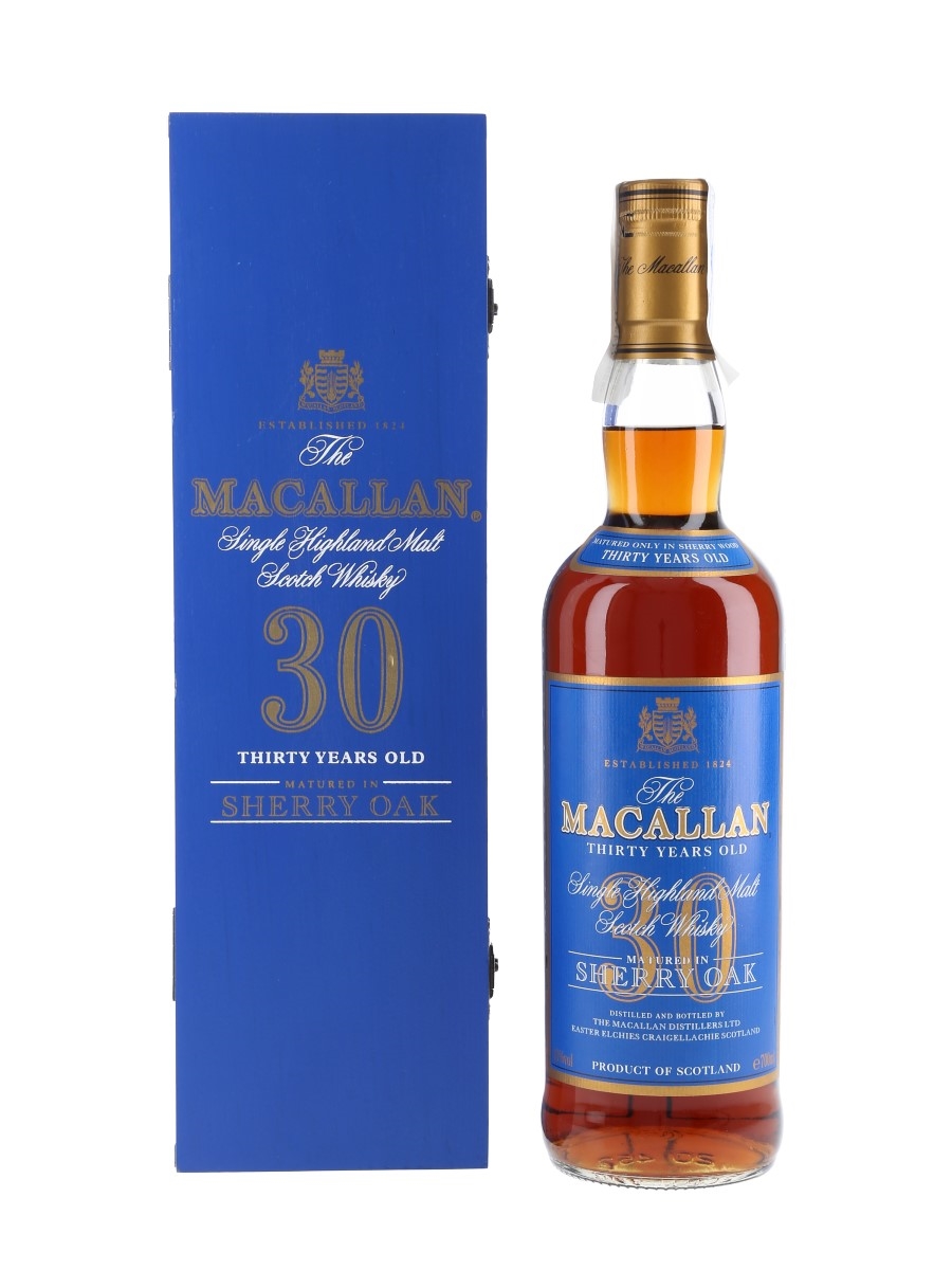 Macallan 30 Year Old Sherry Oak 70cl / 43%