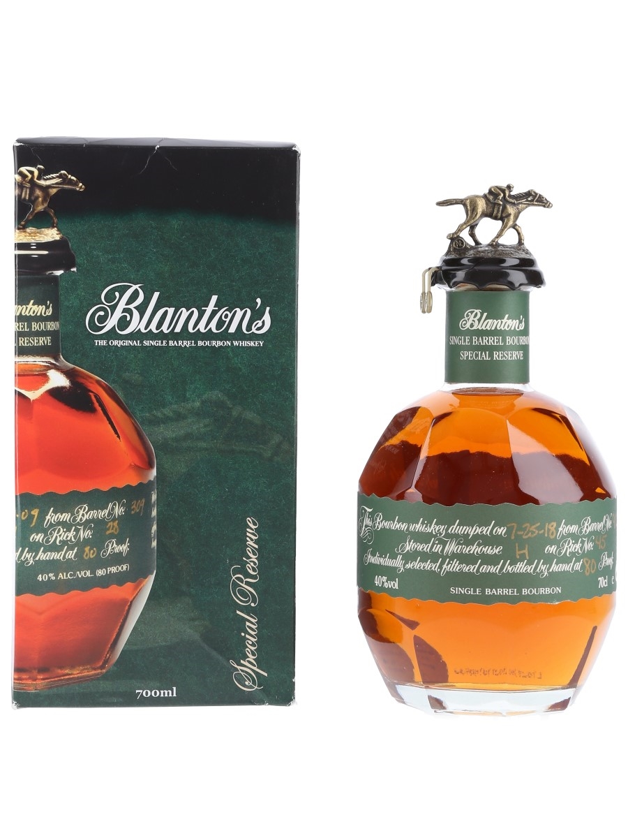 Blanton's Special Reserve Single Barrel No. 912 Bottled 2018 - La Maison Du Whisky 75cl / 40%