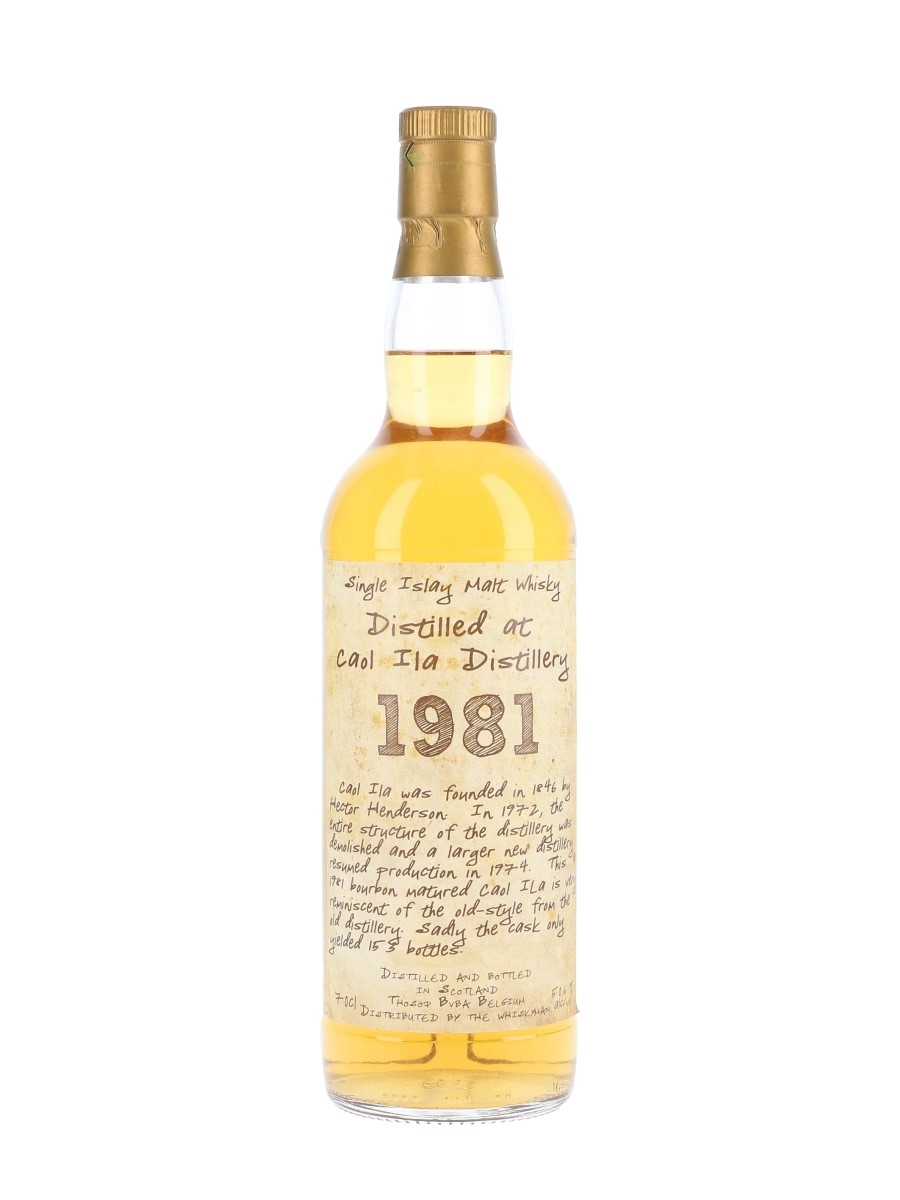 Caol Ila 1981 Whiskyman 70cl / 50.6%