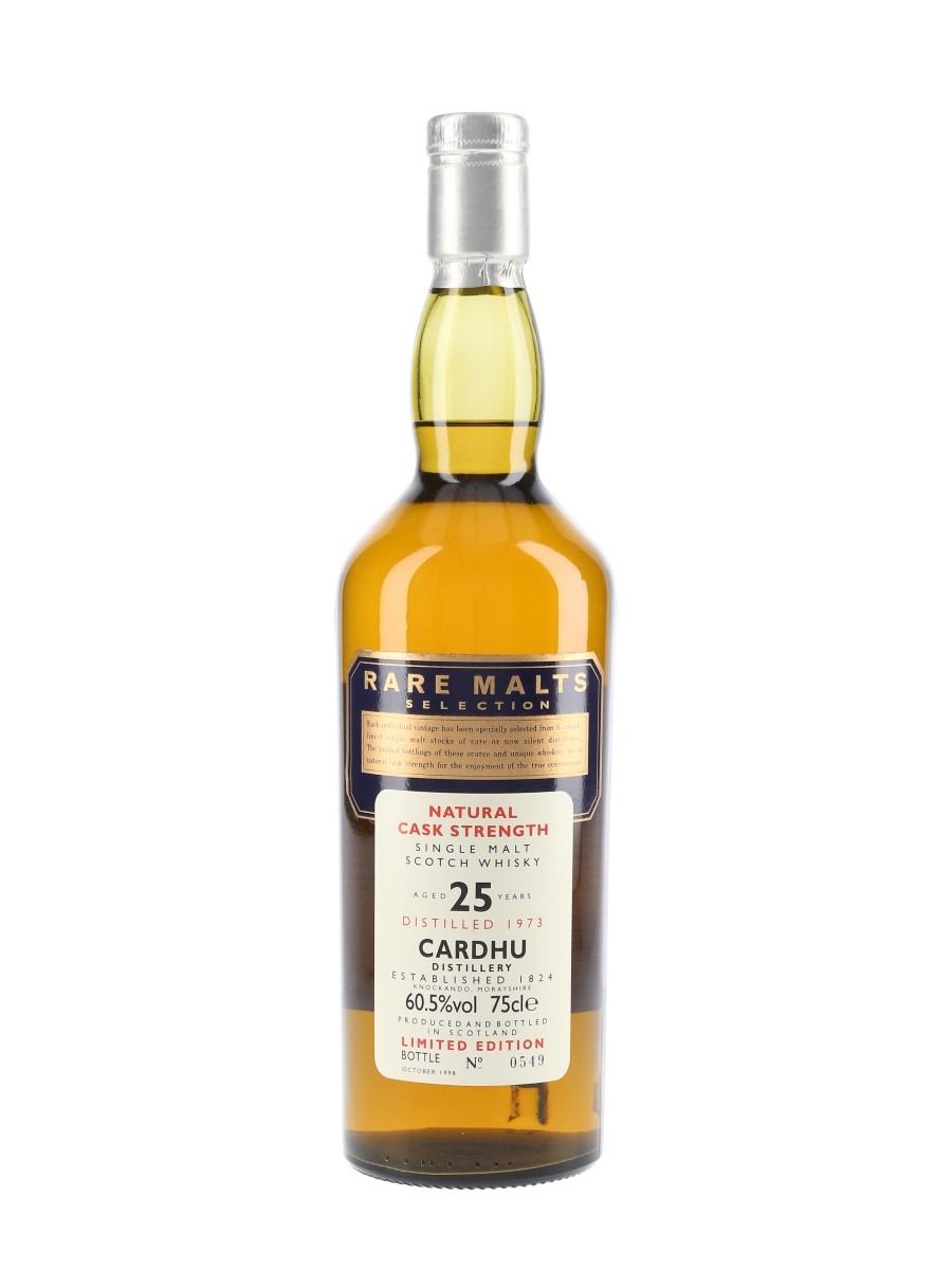 Cardhu 1973 25 Year Old Bottled 1998 - Rare Malts Selection 75cl / 60.5%