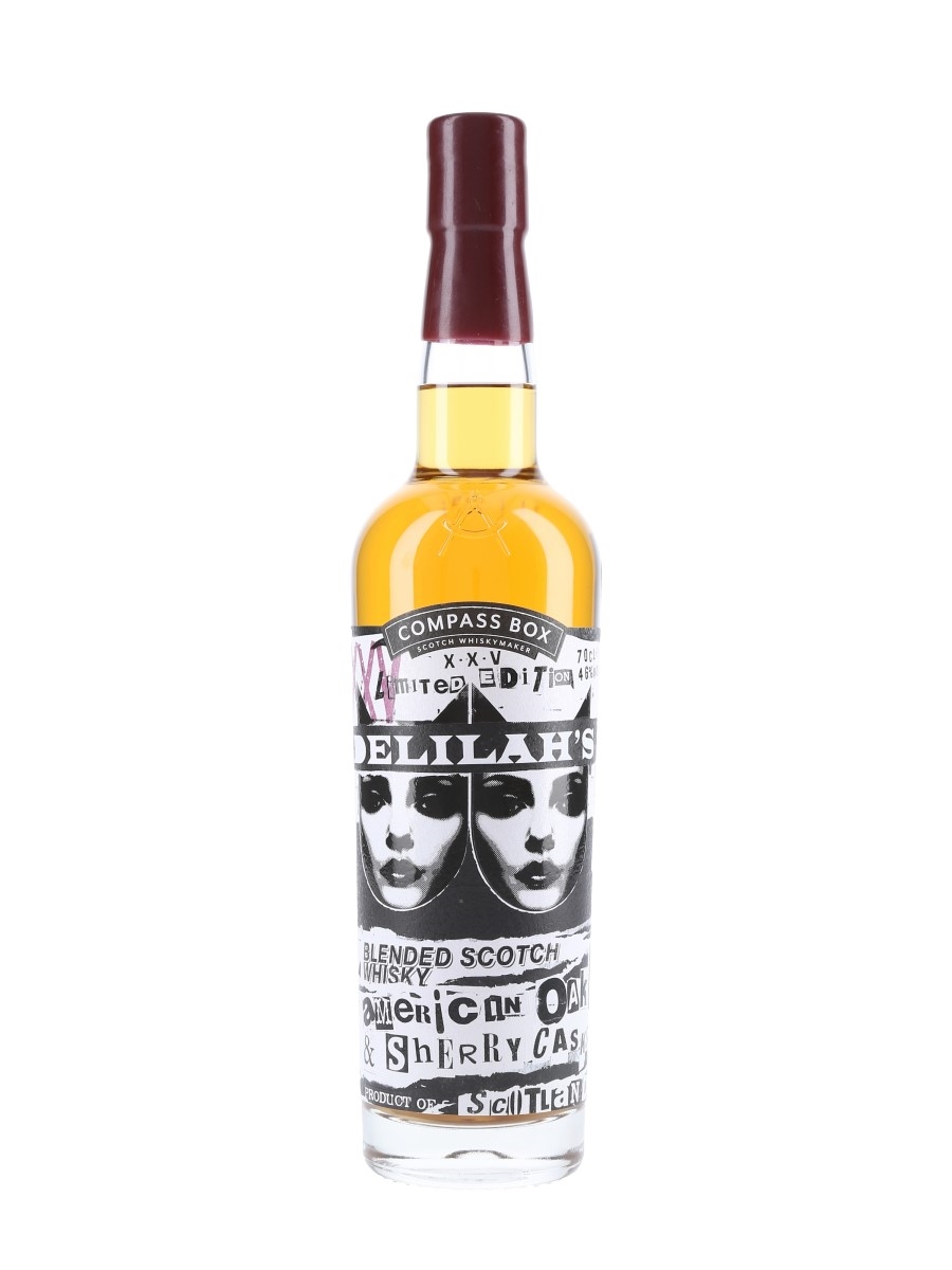 Delilah's XXV Limited Edition Compass Box 70cl / 46%