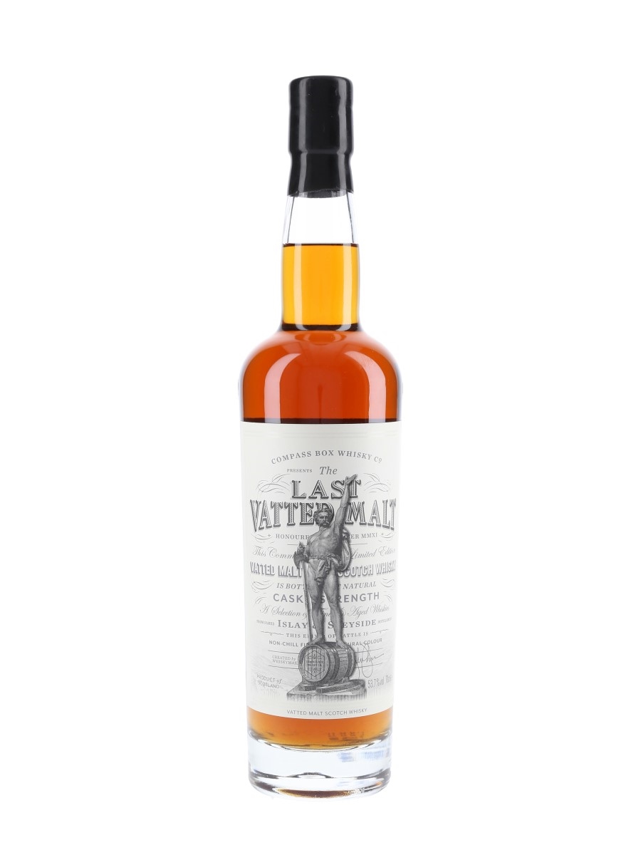 The Last Vatted Malt Bottled 2011 - Compass Box 70cl / 53.7%