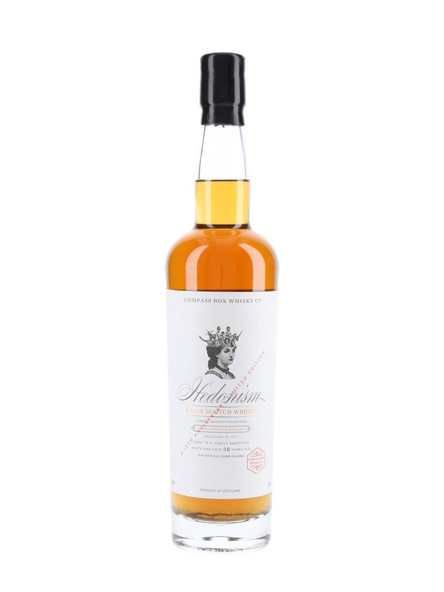 Hedonism 10th Anniversary Edition Compass Box - Invergordon 1971 70cl / 46%