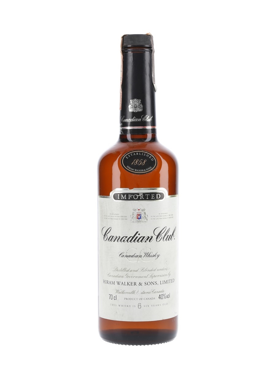 Canadian Club 6 Year Old  70cl / 40%