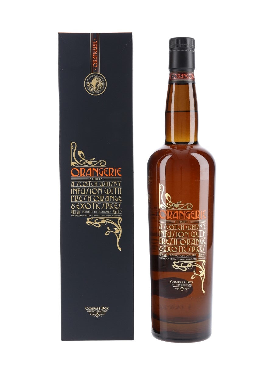 Orangerie Whisky Infusion Compass Box 70cl / 40%