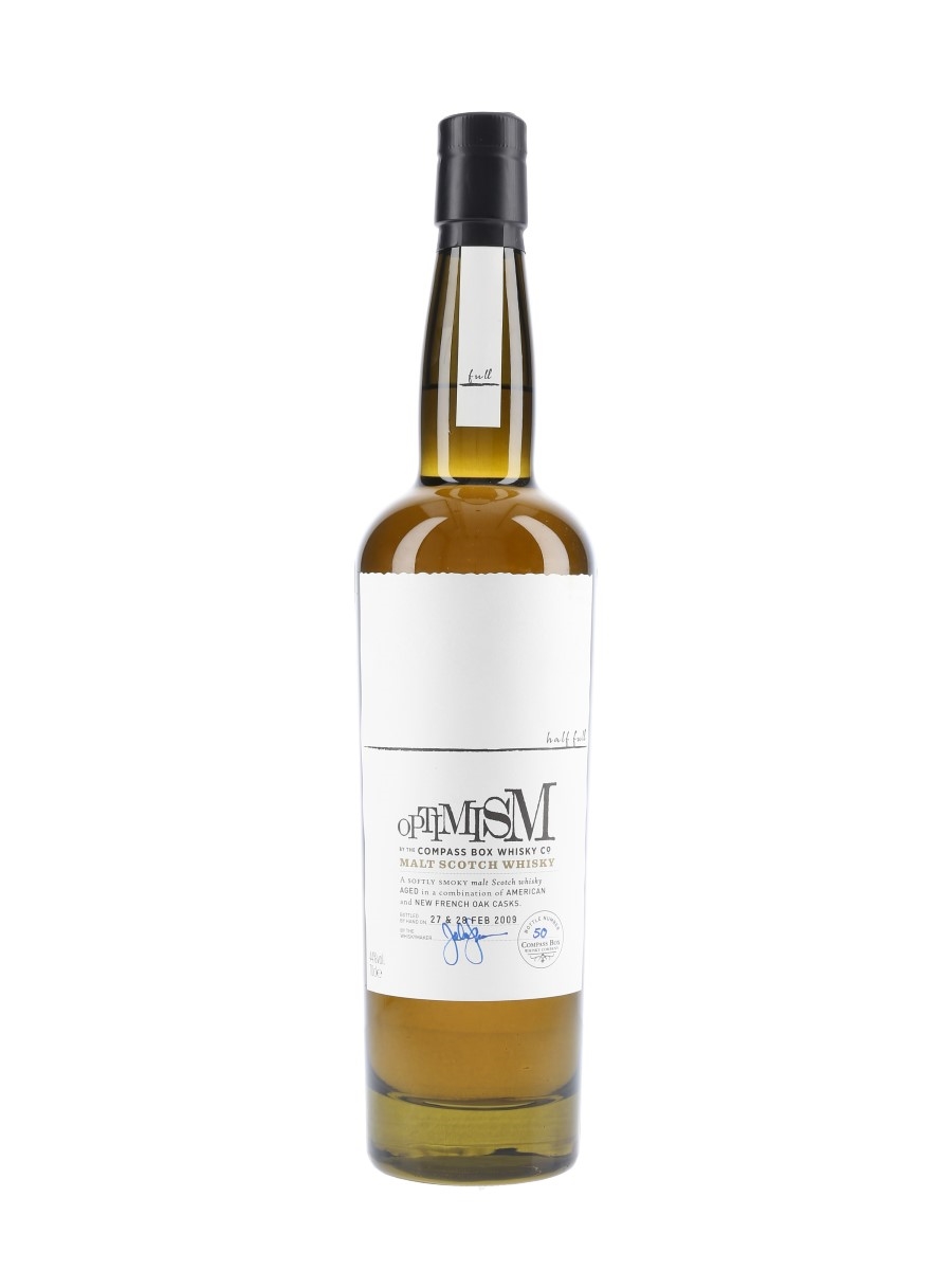 Optimism Compass Box - London Whisky Live 2009 70cl / 44%