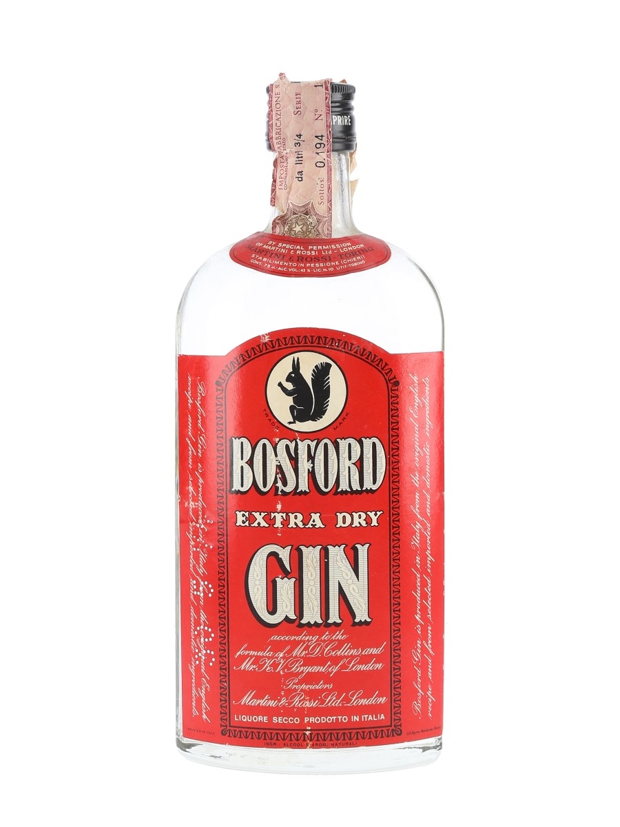 Bosford Extra Dry London Gin - Lot 57542 - Buy/Sell Gin Online