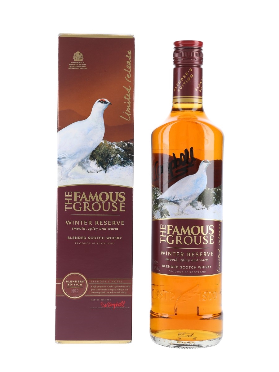 Famous Grouse Winter Reserve Blender's Edition No. 2 - Signed Bottle 70cl / 40%