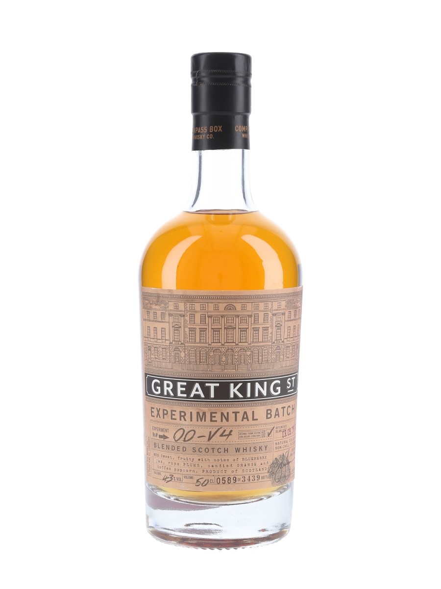 Compass Box Great King Street Experimental Batch 00-V4 Bottled 2013 50cl / 43%