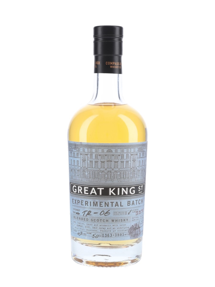 Great King Street Experimental Batch TR-06 Bottled 2013 - Compass Box 50cl / 43%