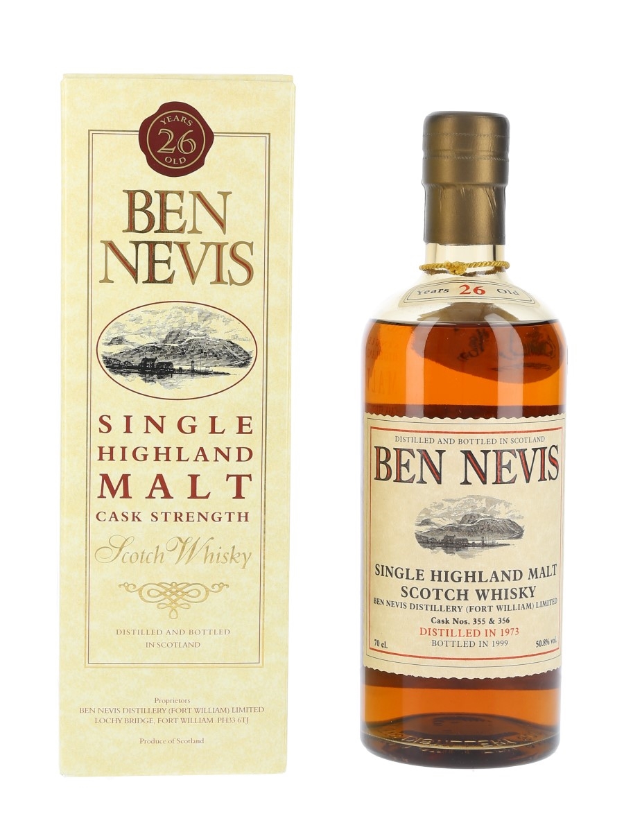 Ben Nevis 1973 26 Year Old - Cask No. 355 & 356 70cl / 50.8%