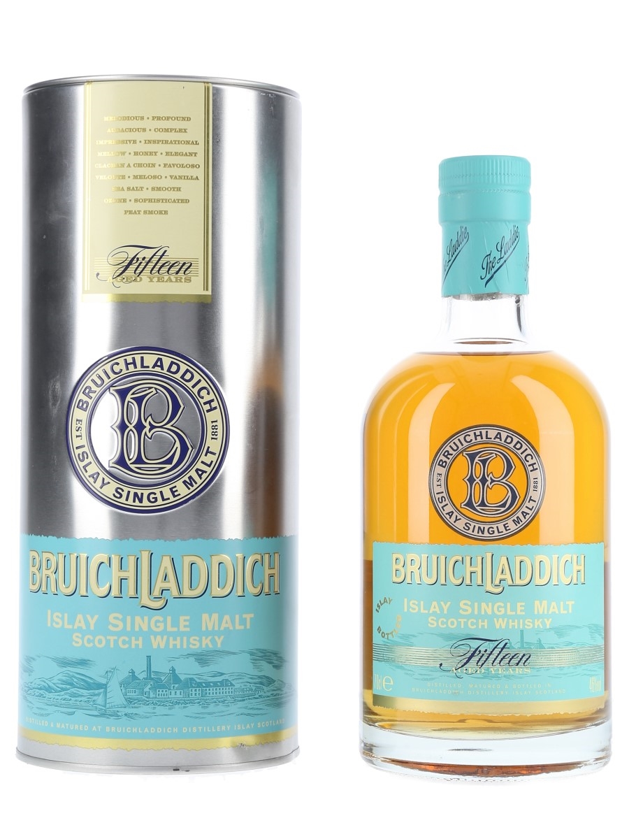 Bruichladdich 15 Year Old  70cl / 46%