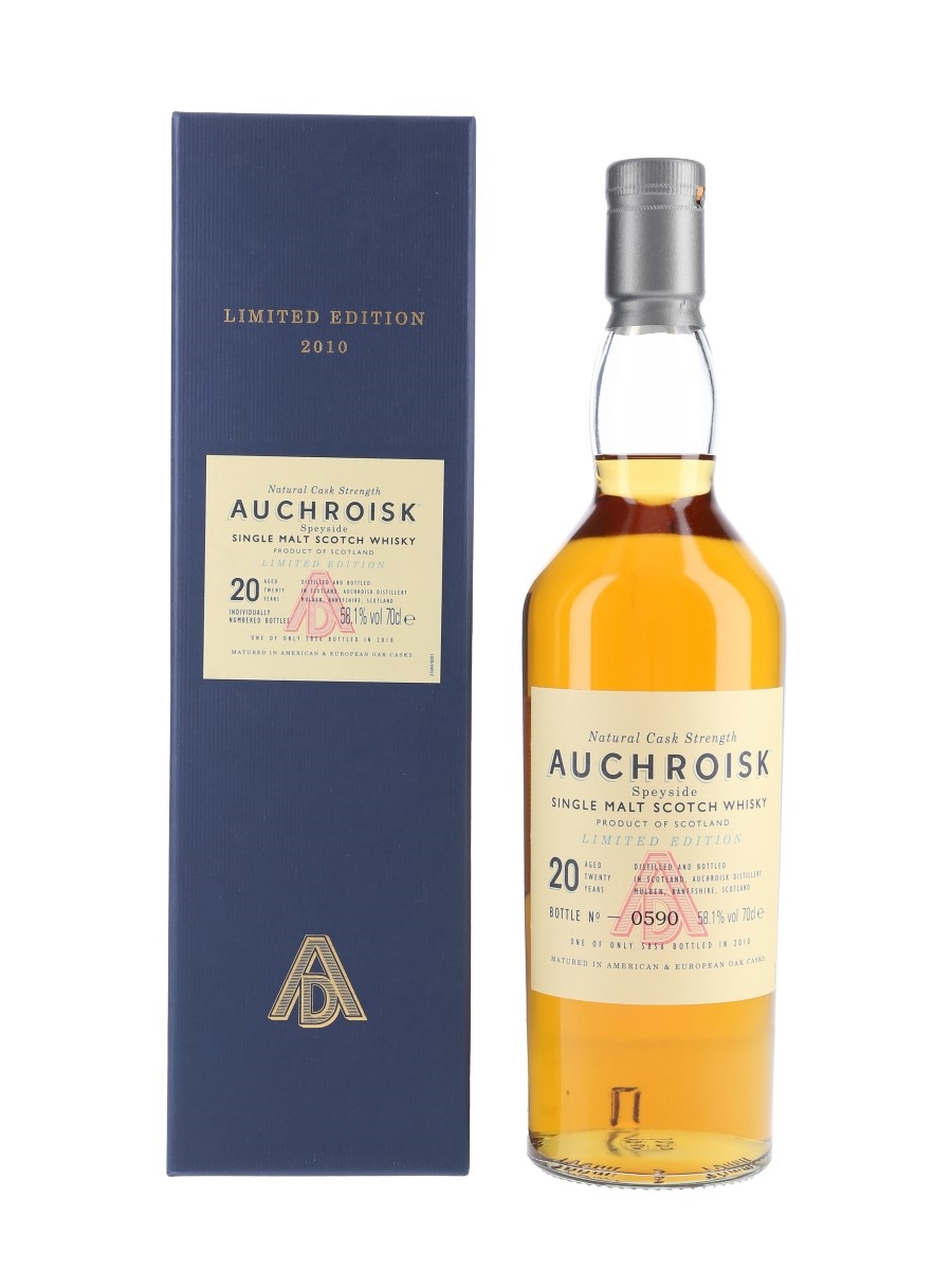 Auchroisk 20 Year Old Bottled 2010 - Special Releases 70cl / 58.1%