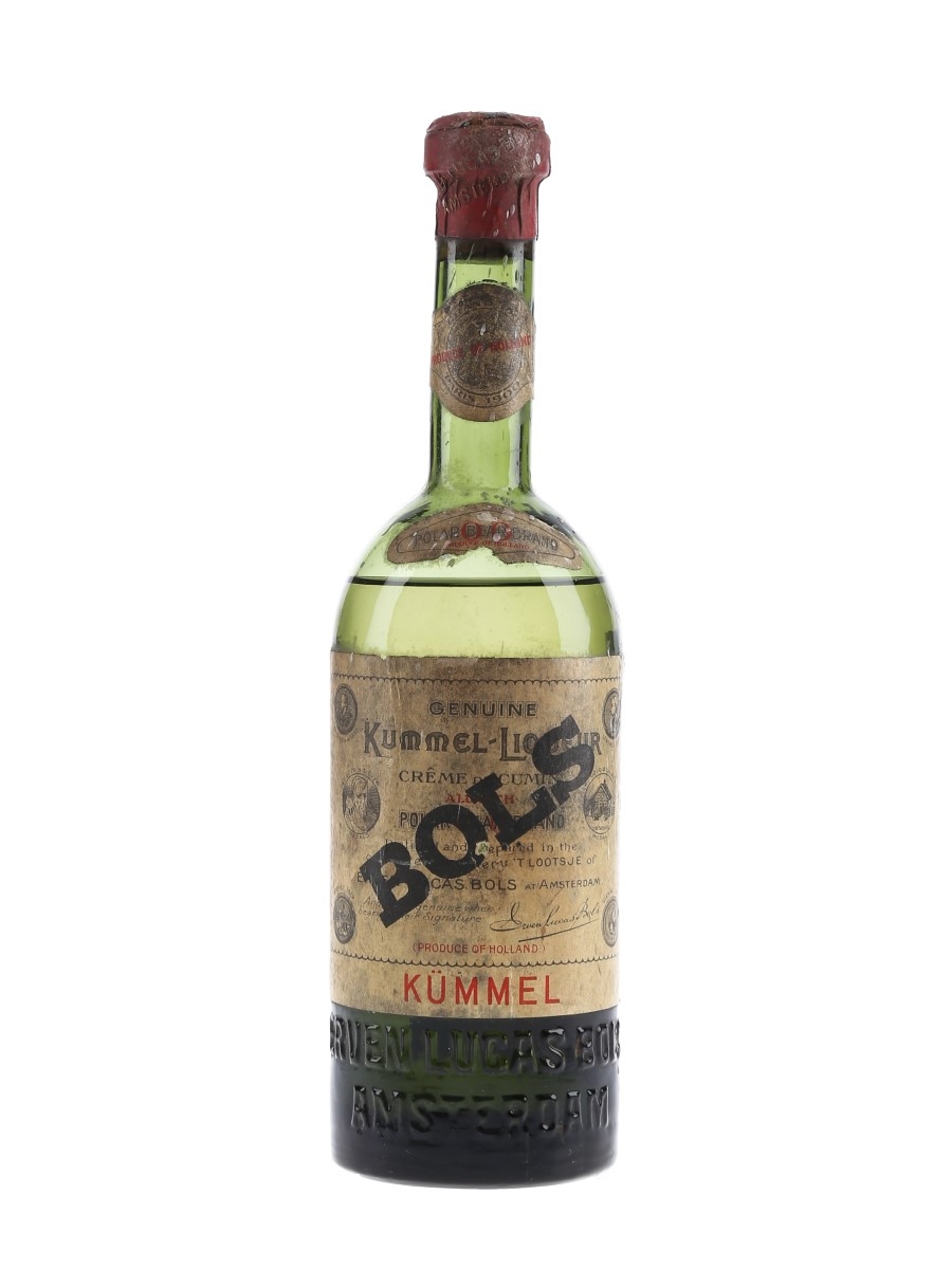 Bols Kummel Polar Bear Bottled 1940s-1950s 35cl