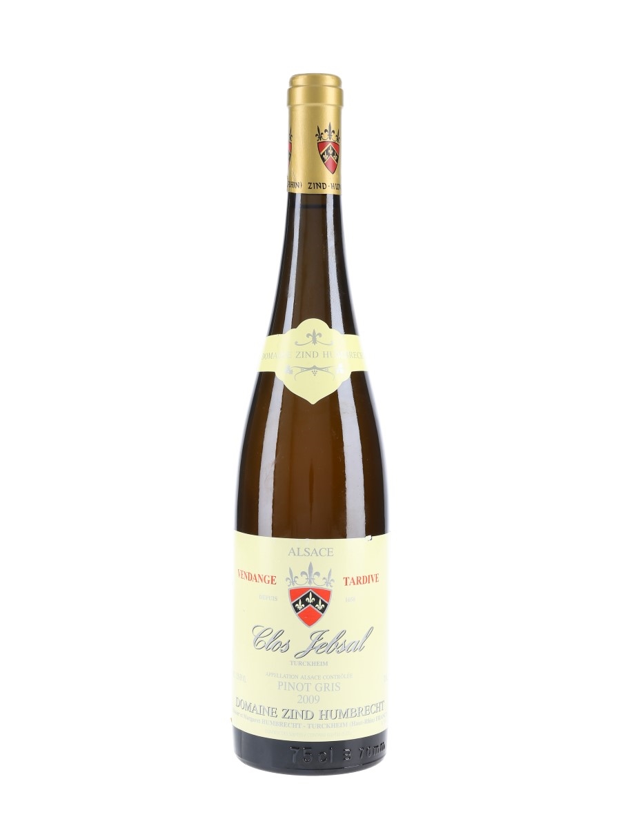 Clos Jebsal 2009 Pinot Gris Domaine Zind Humbrecht - Vendange Tardive 75cl / 12.5%