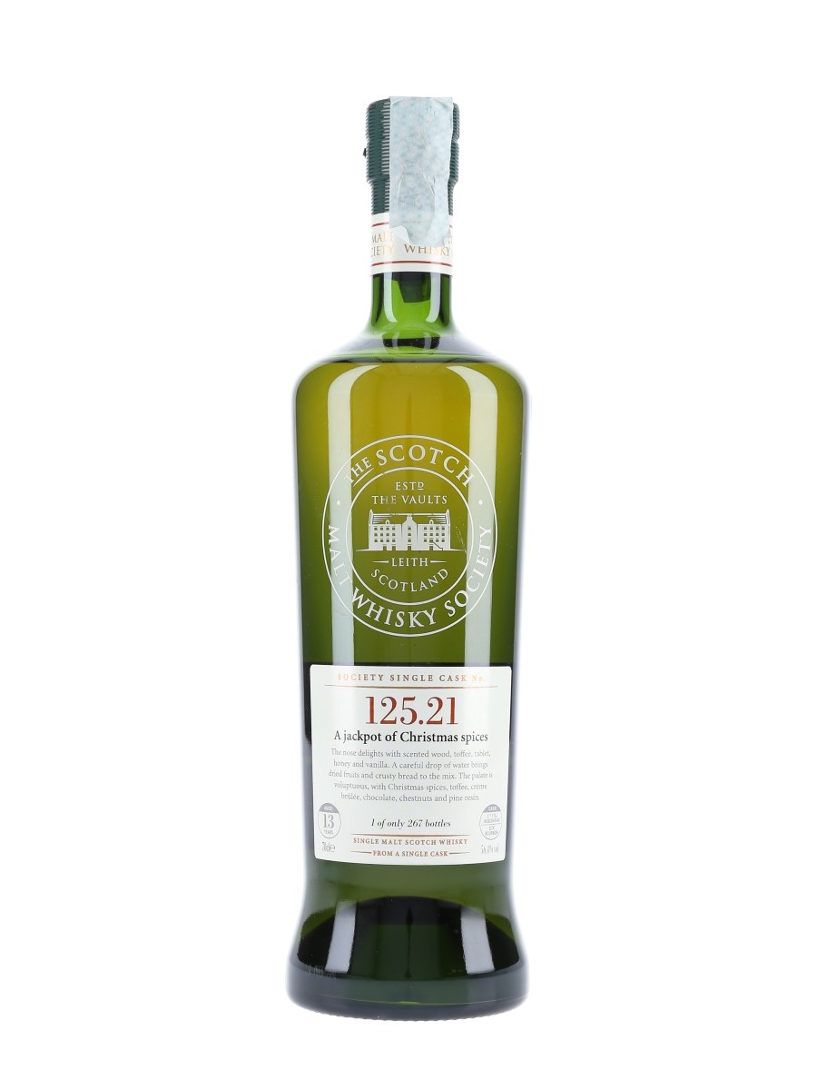 SMWS 125.21 A Jackpot Of Christmas Spices Glenmorangie 13 Year Old 70cl / 56.4%
