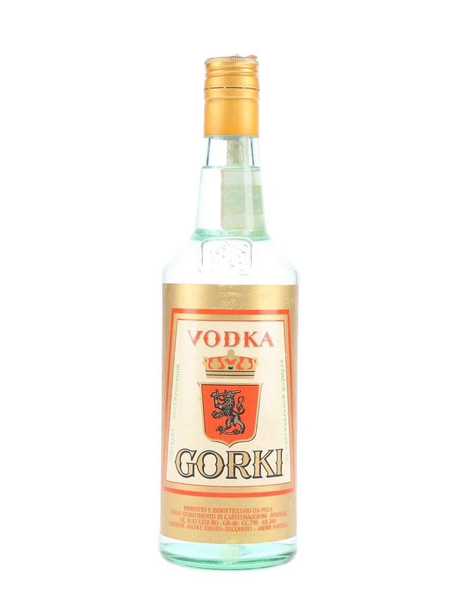 Pilla Gorki Vodka Bottled 1960s-1970s 75cl / 40%