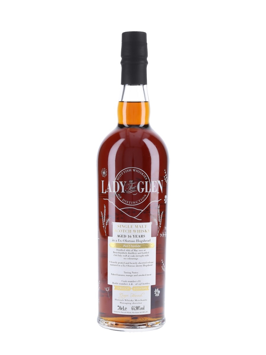 Port Charlotte 2002 16 Year Old Lady Of The Glen 70cl / 64.90%