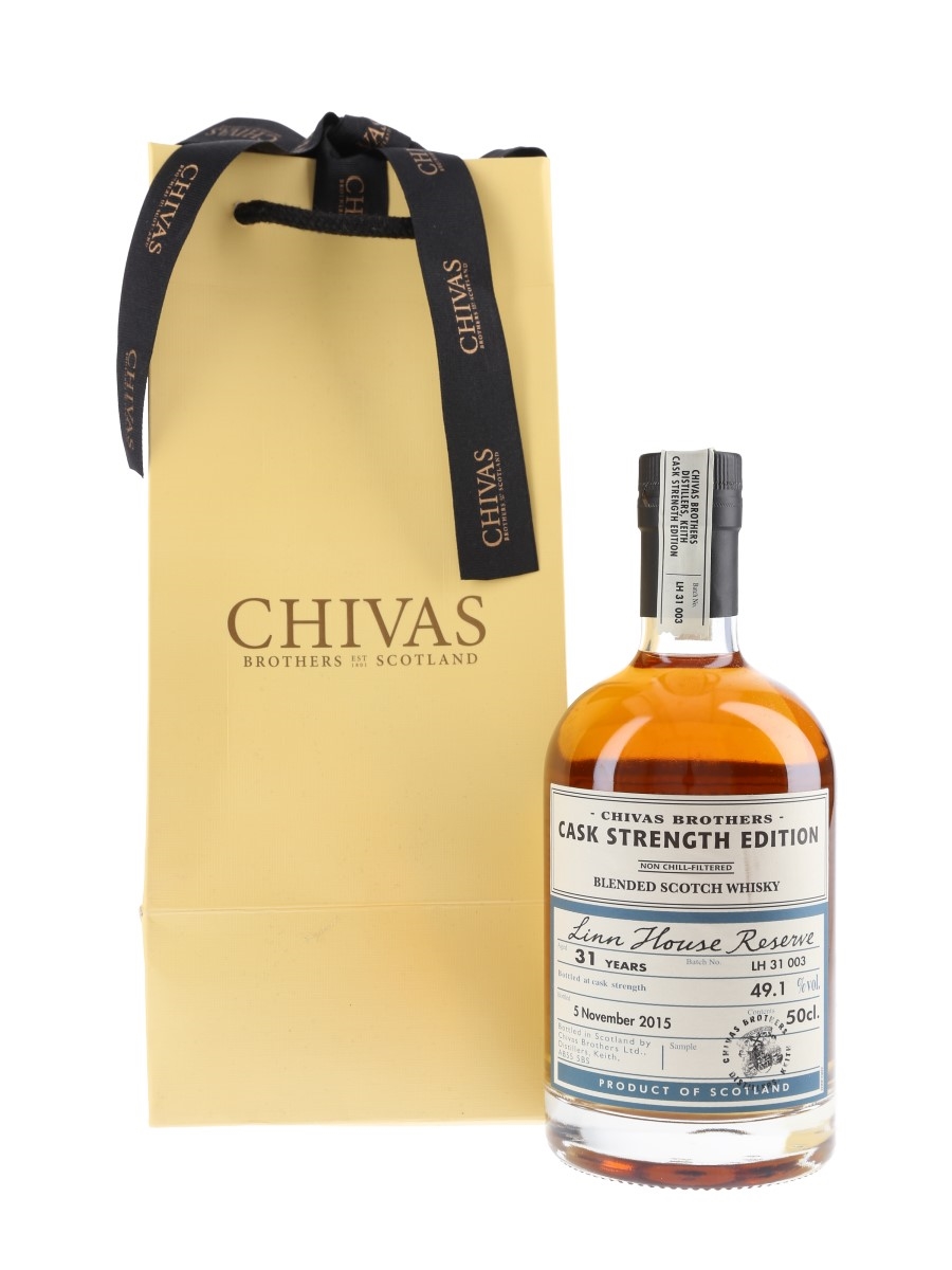 Chivas Brothers Linn House Reserve 31 Year Old Cask Strength Edition 50cl / 49.1%