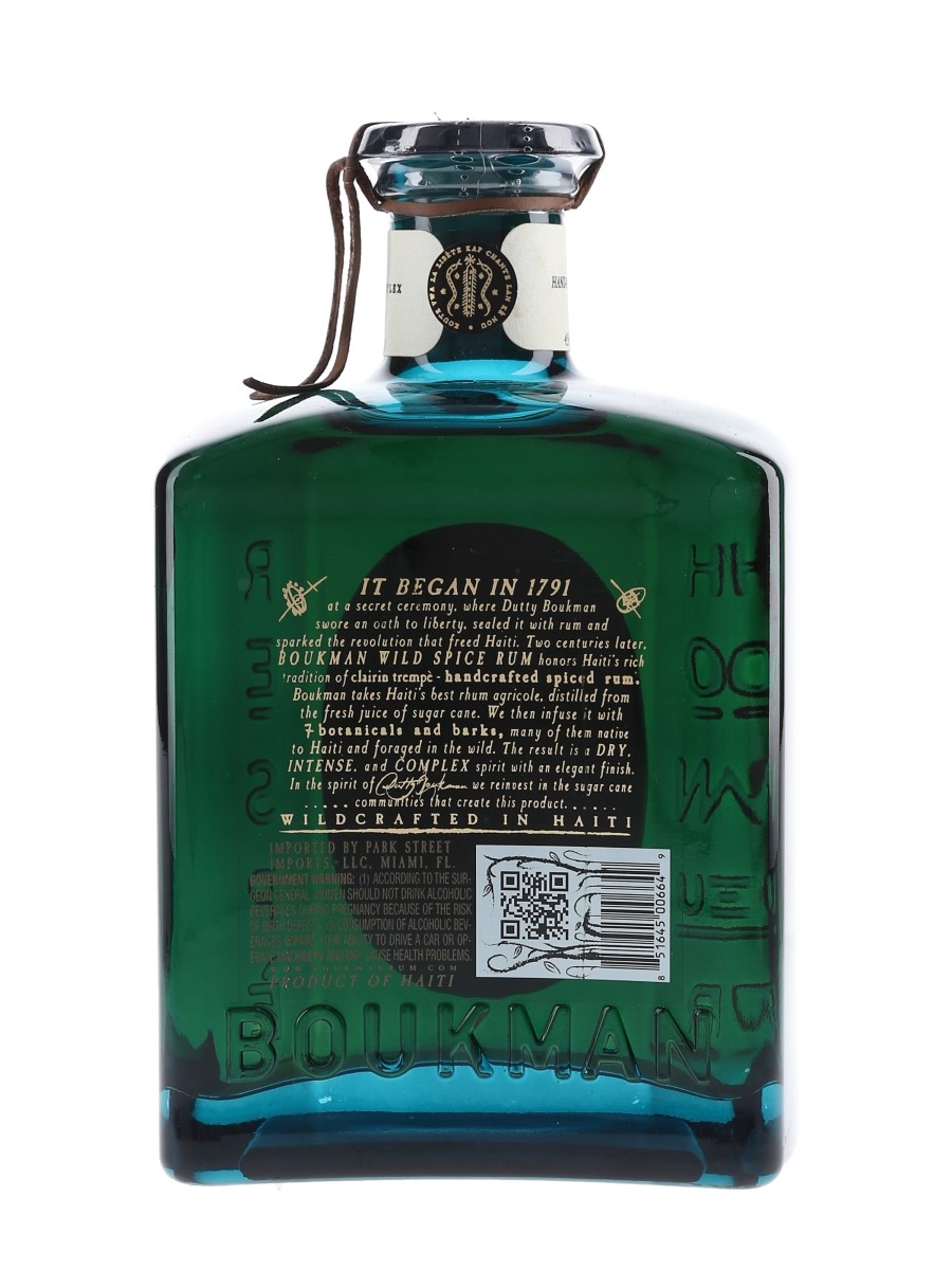 Boukman Botanical Rum - Lot 59122 - Buy/Sell Rum Online