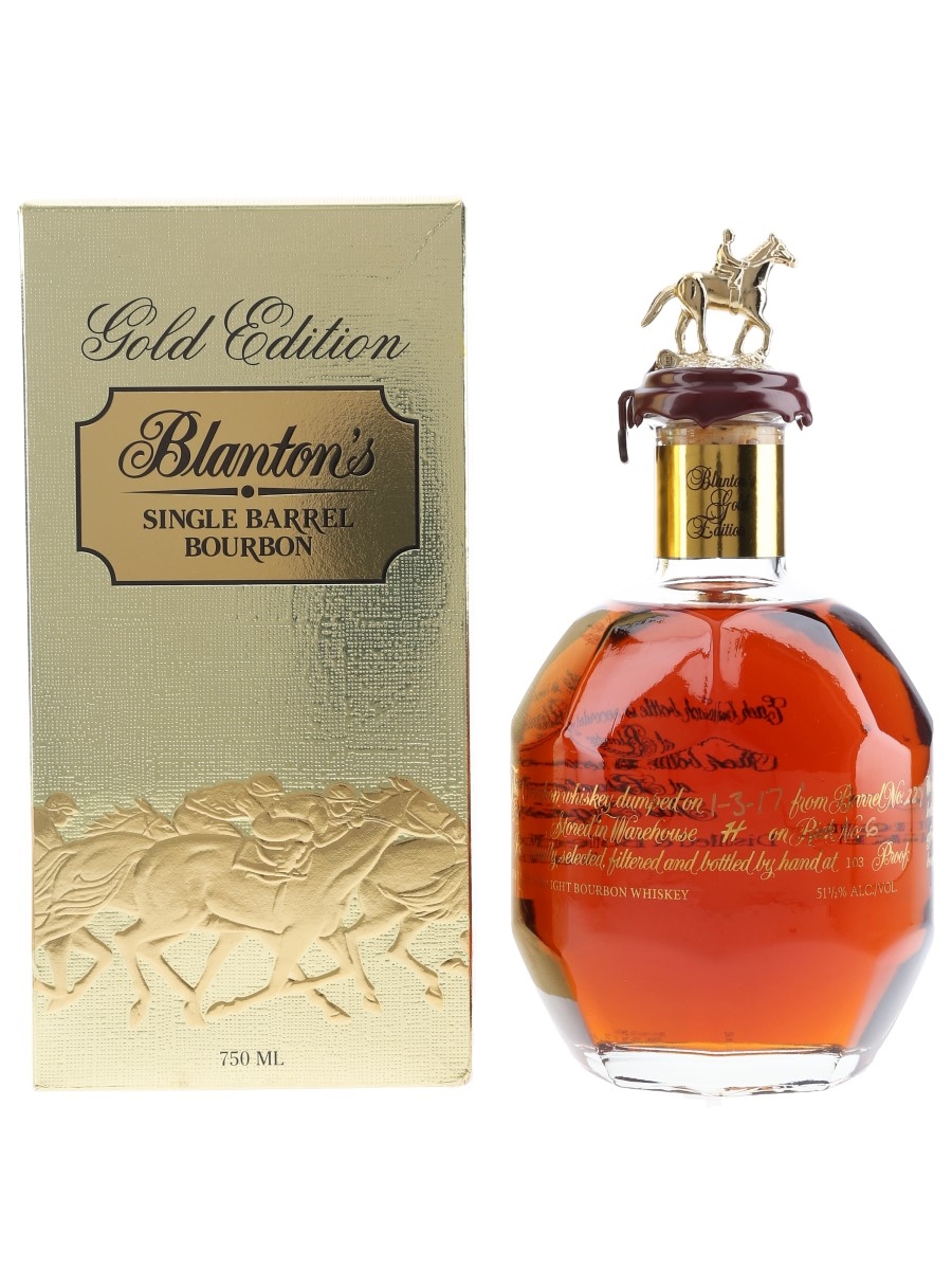 Blanton's Gold Edition Barrel No. 227 Bottled 2017 70cl / 51.5%
