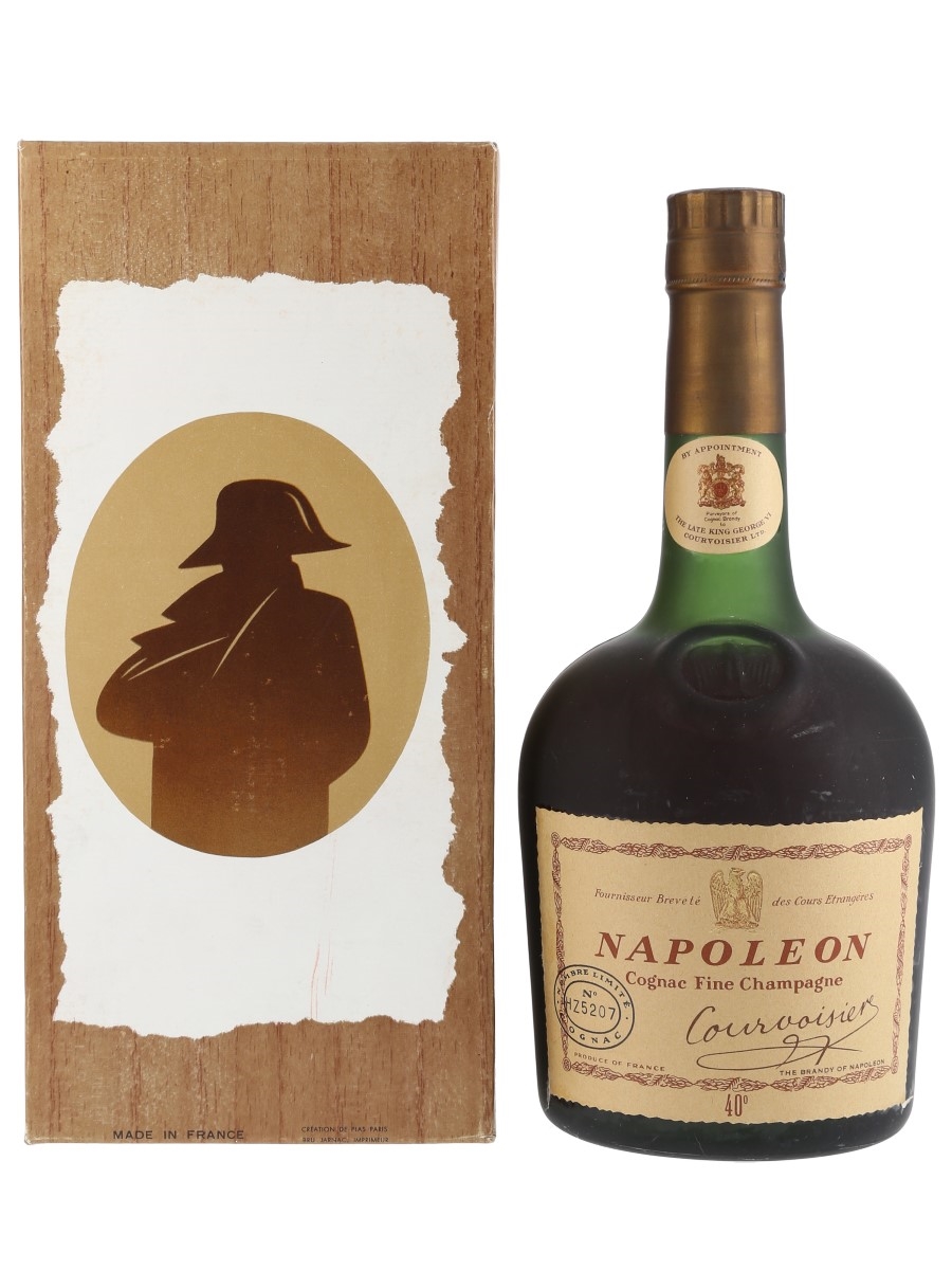 Courvoisier Napoleon Bottled 1980s - Numbered Bottle 68cl / 40%