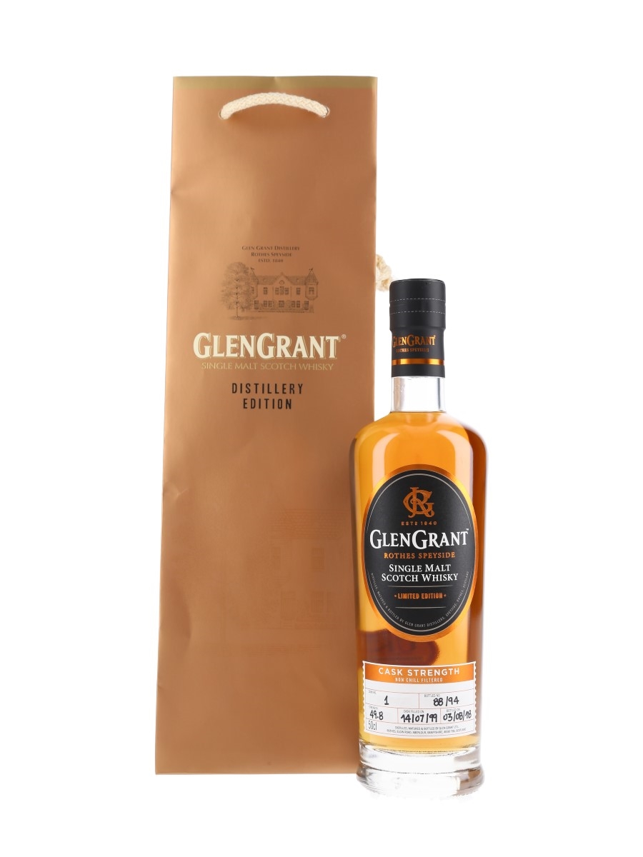 Glen Grant 1999 Cask Strength Bottled 2018 50cl / 49.8%
