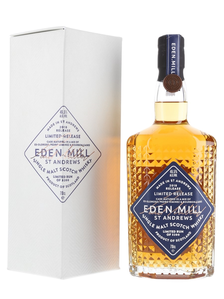 Eden Mill Bottled 2018 - St Andrews 70cl / 46.5%